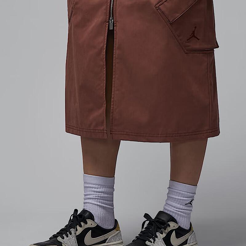 Jordan CHICAGO Casual Long Skirt Women's Brown HF9463-231