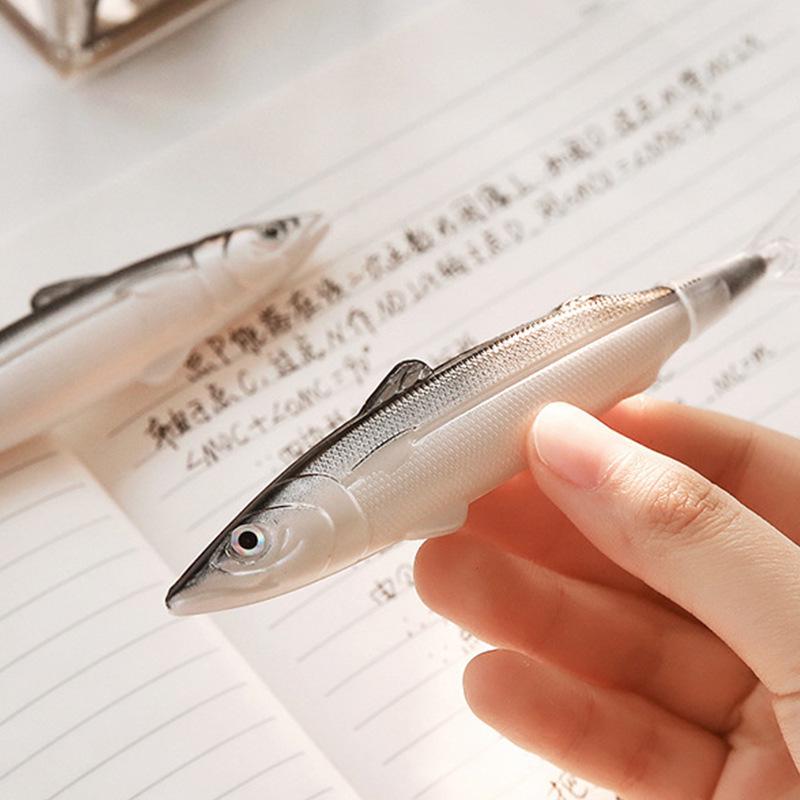 Creative Fish-Shaped Ballpoint Pen – Ocean Theme Gift
