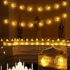 Moon Stars Ramadan String Light Battery Powered Decorative Hanging Lamp For Bedroom Home Garden Living Room Ramadan Decor