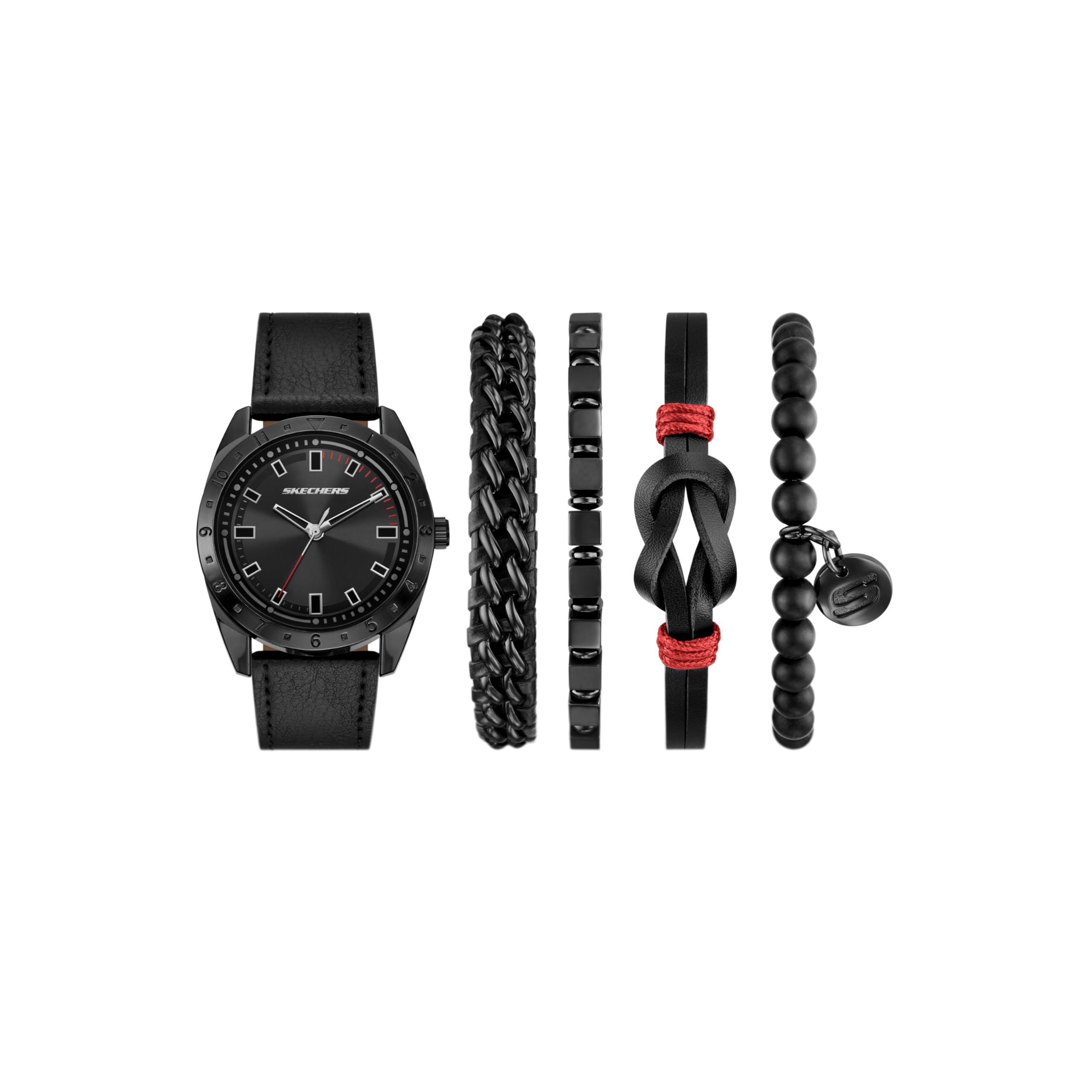 

Skechers SETS SR9139 Черные мужские часы, чёрный