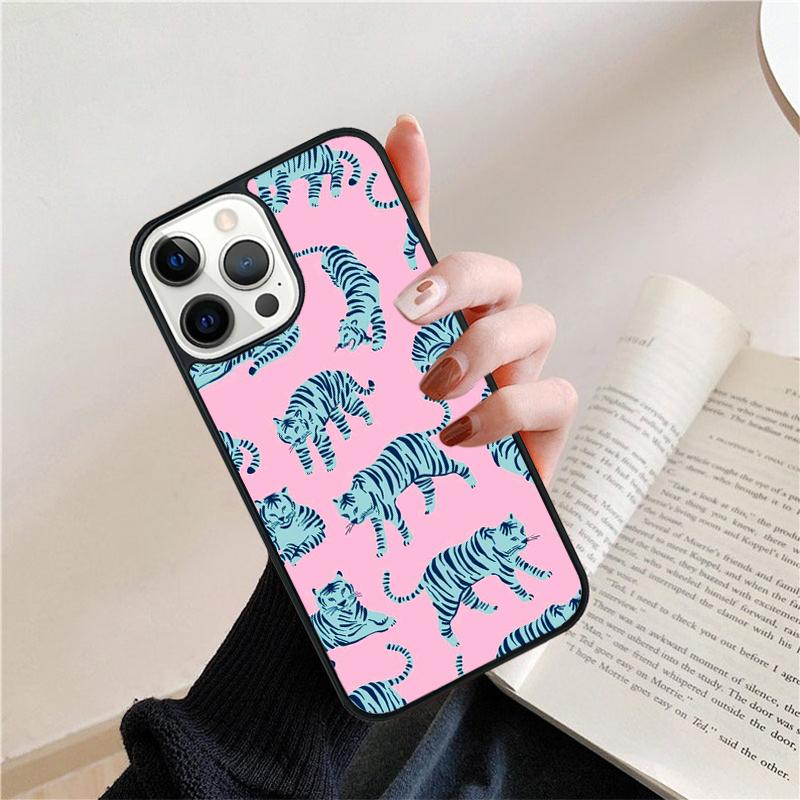 Tigers Cheetah Print Mobile Phone Cases Cover For iPhone 17 Air 16e 15 14 12 13 11 Pro MAX Apple Plus Coque
