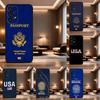 USA Brasil Korean Passport Phone Case For Samsung Galaxy A73,31,32,72,41,53,52,71,22,5G,Note,J7,8,9 Soft Black Cover