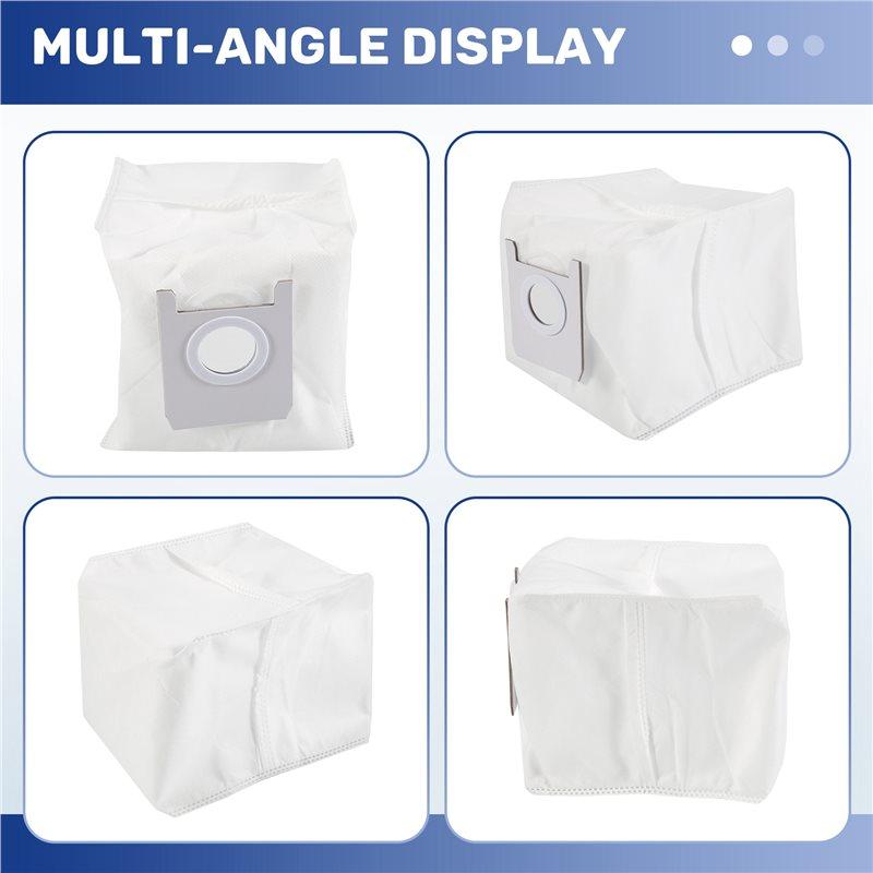 Easy Use 12 Pcs For Roidmi EVE Plus Robot Vacuum Cleaner Parts Dust Bag Garbage Storage Bag Replacement Accessories