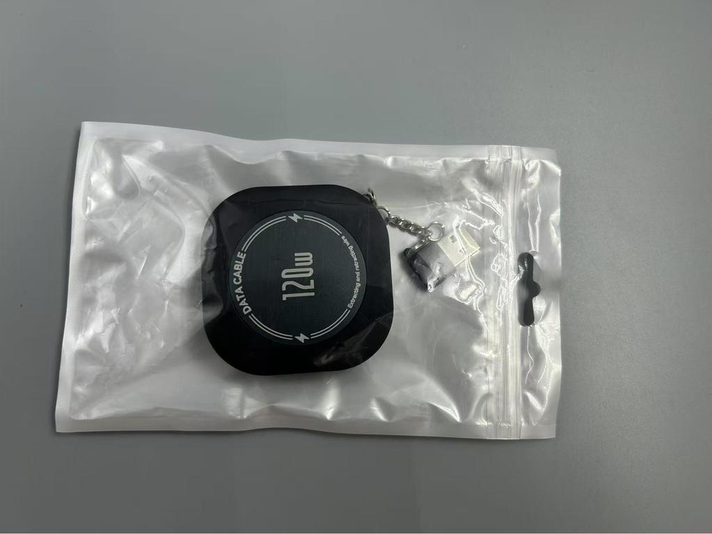 Retractable Dual-Head Fast Charging Cable for Apple & Huawei with Custom Logo