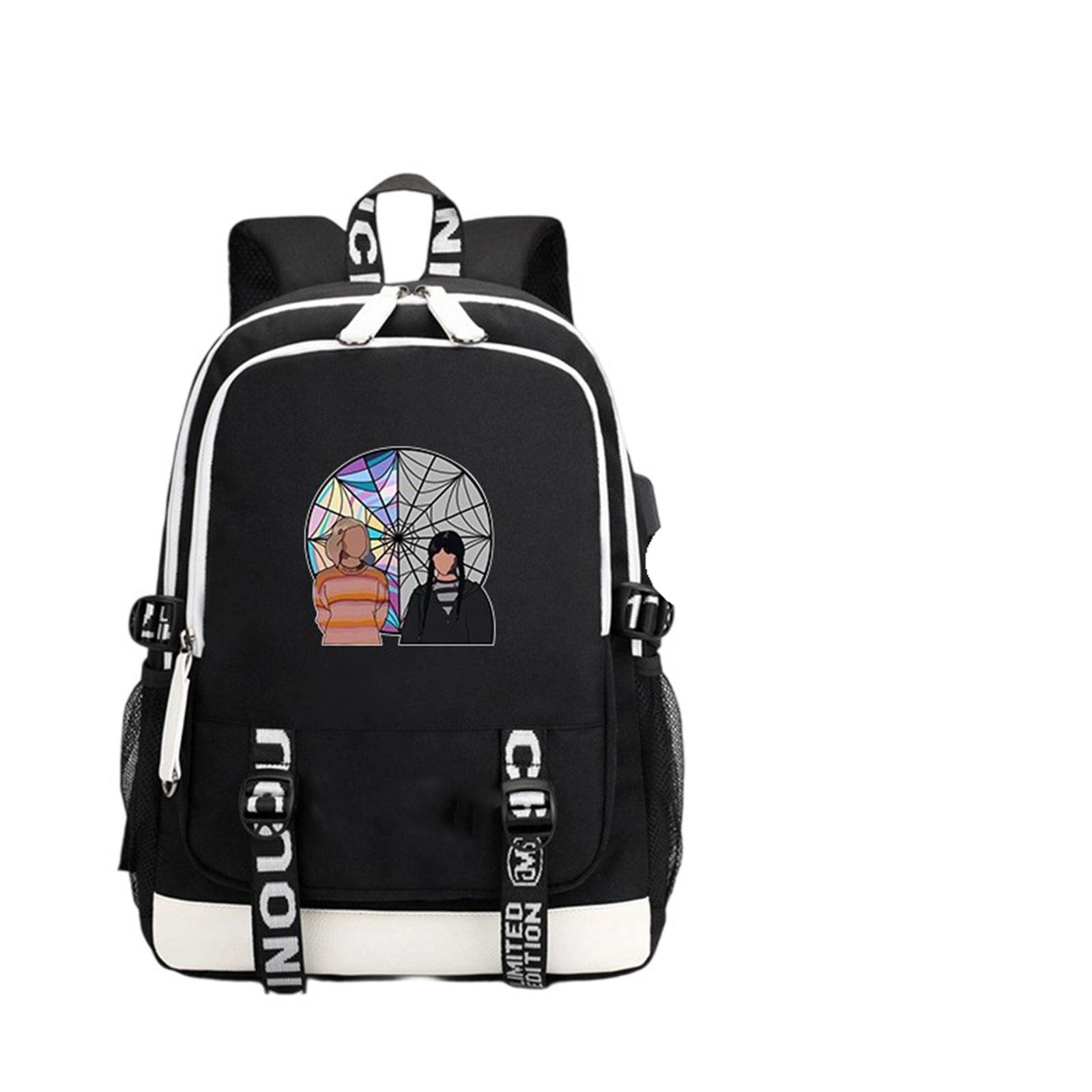 

Детские рюкзаки с принтом, школьные сумки с принтом для учеников начальной и средней школы One Size