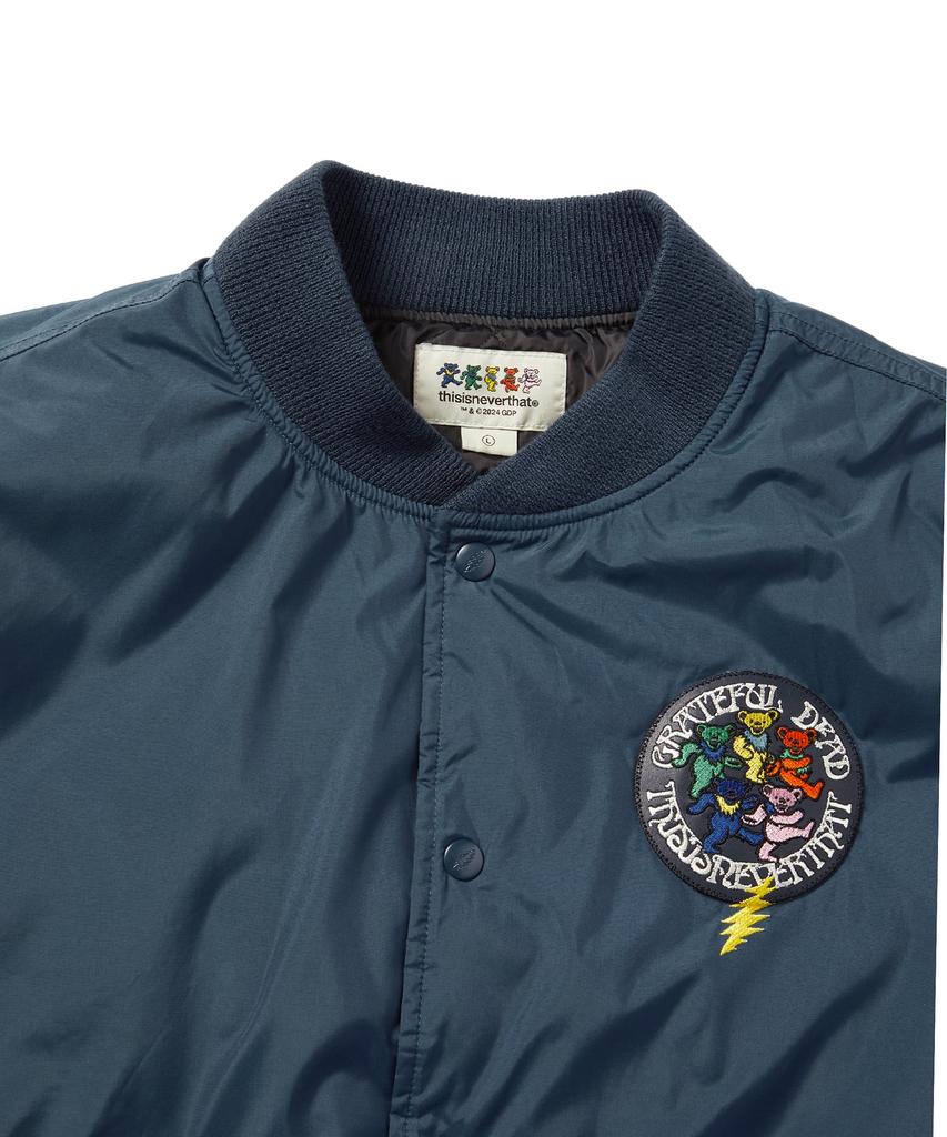 Thisisneverthat Gd Dancing Bears Baseball Jacket Blue