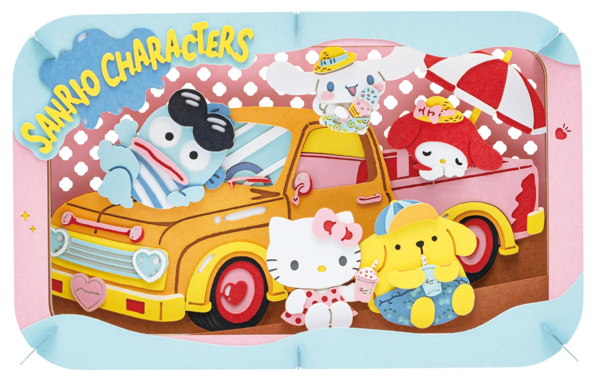 

Бумажный театр Персонажи Sanrio PT-L71 Летние каникулы