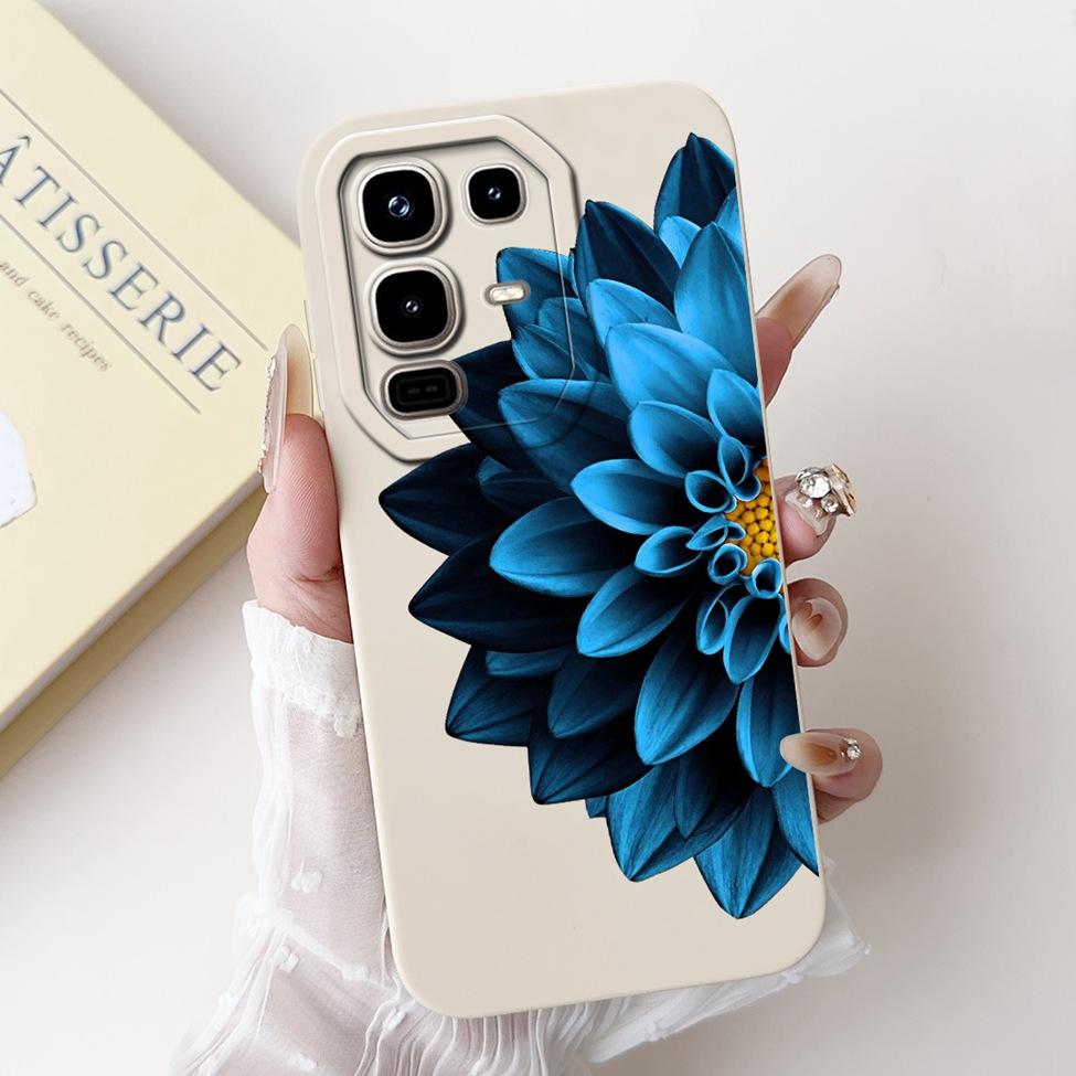 6.78" For Infinix Note 50s X6870 Back Cover For Infinix Note 50s Case Luxury Fashion Lover Cartoon Cool Painted Silicone Bumper