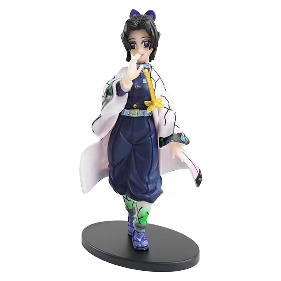 Figurină de Acțiune Anime Demon Slayer - Kamado Tanjirou cu Agatsuma Zenitsu și Nezuko Model PVC Jucării Kimetsu No Yaiba Războinici