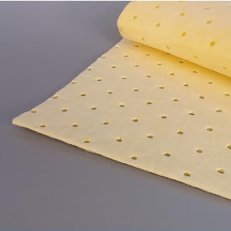 Universal Yellow Absorbent Pads for Oil and Chemicals