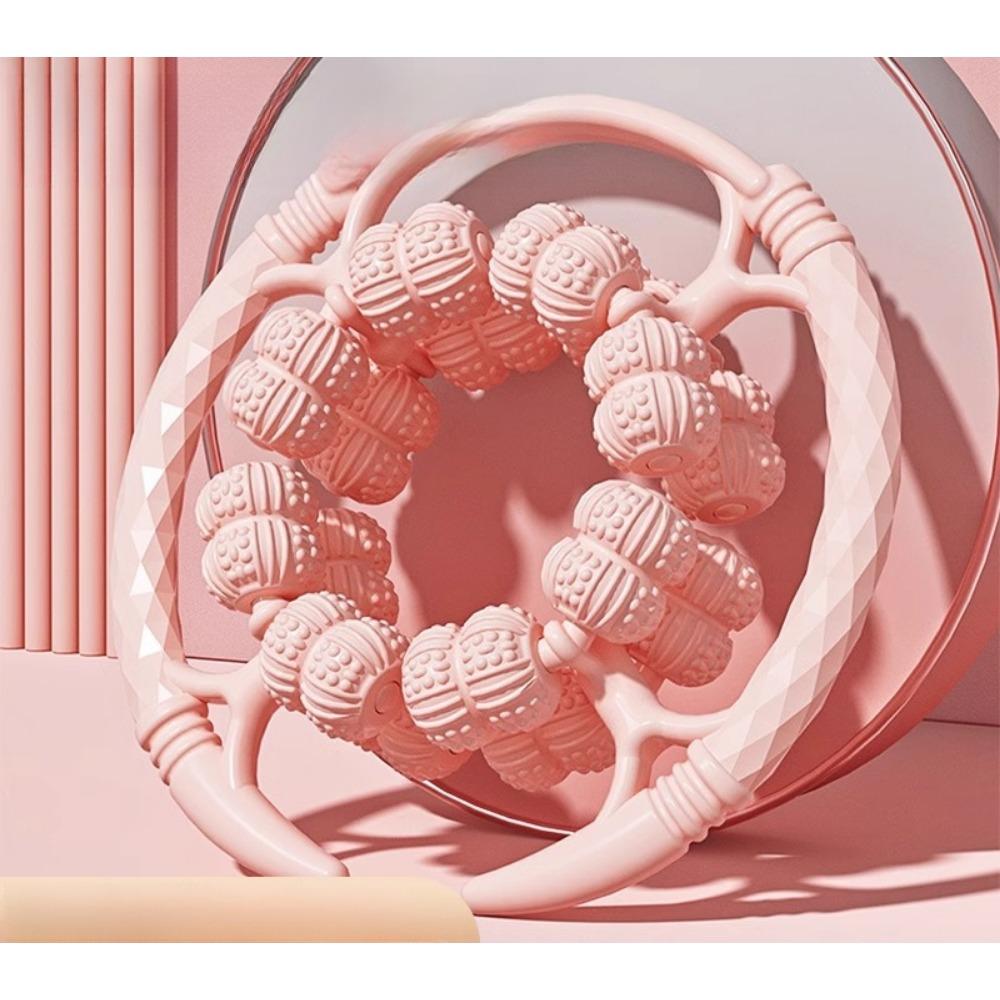 1PC Full Package Upgrade 32 Wheels Circular Massager Roller Leg Clamping Massager Dredge Meridians and Relax Thin Legs