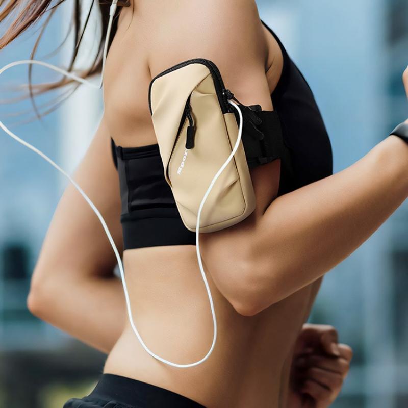 Running Mobile Phone Arm Bag, Sports Arm Cover, Unisex Fitness Equipment, Light and Thin Mobile Phone Bag, Wrist Bag.