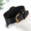 JewelryWe Antique Style Unisex Watch Retro Dial Frame Leather Alloy Brown Gift for Birthdays and Children's Day