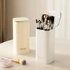 Automatic Dustproof Lifting Makeup Brushes Holder Makeup Brush Holder Desktop Makeup Tools Lipstick Eyebrow Pen Holder Container