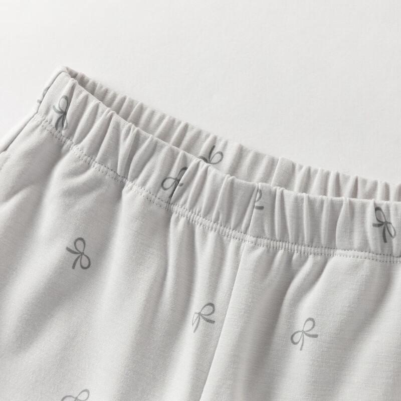 DAVE&BELLA Girls' Summer Knit Flared Long Pants