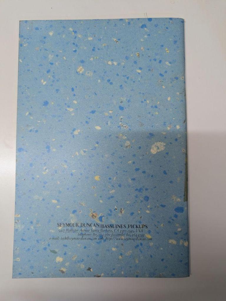 [USED] Seymour Duncan Bassline Catalog