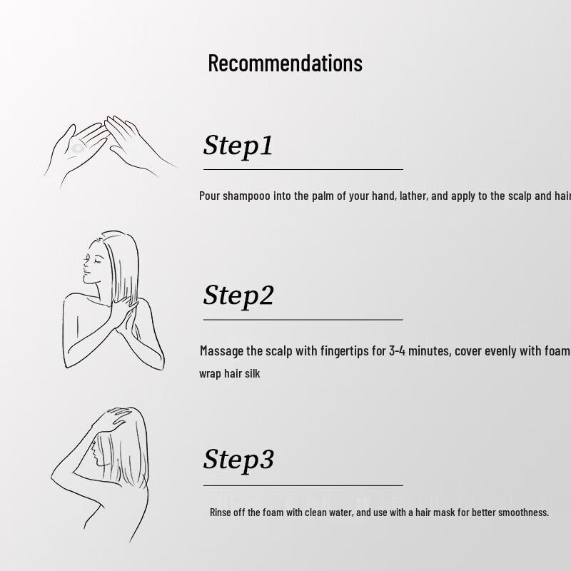 ZIYUAN Blue Aurora Anti-Dandruff Oil Control Shampoo 215g