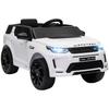 Licensed Land Rover Discovery Sport, 12V Kids Ride on Car w/ Remote Control, Lights, Music, Horn, for 3-6 Years, White