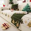 Chenille Christmas Sofa Cushions—All-Season, Minimalist, Non-Slip Seat Cushions and Sofa Covers