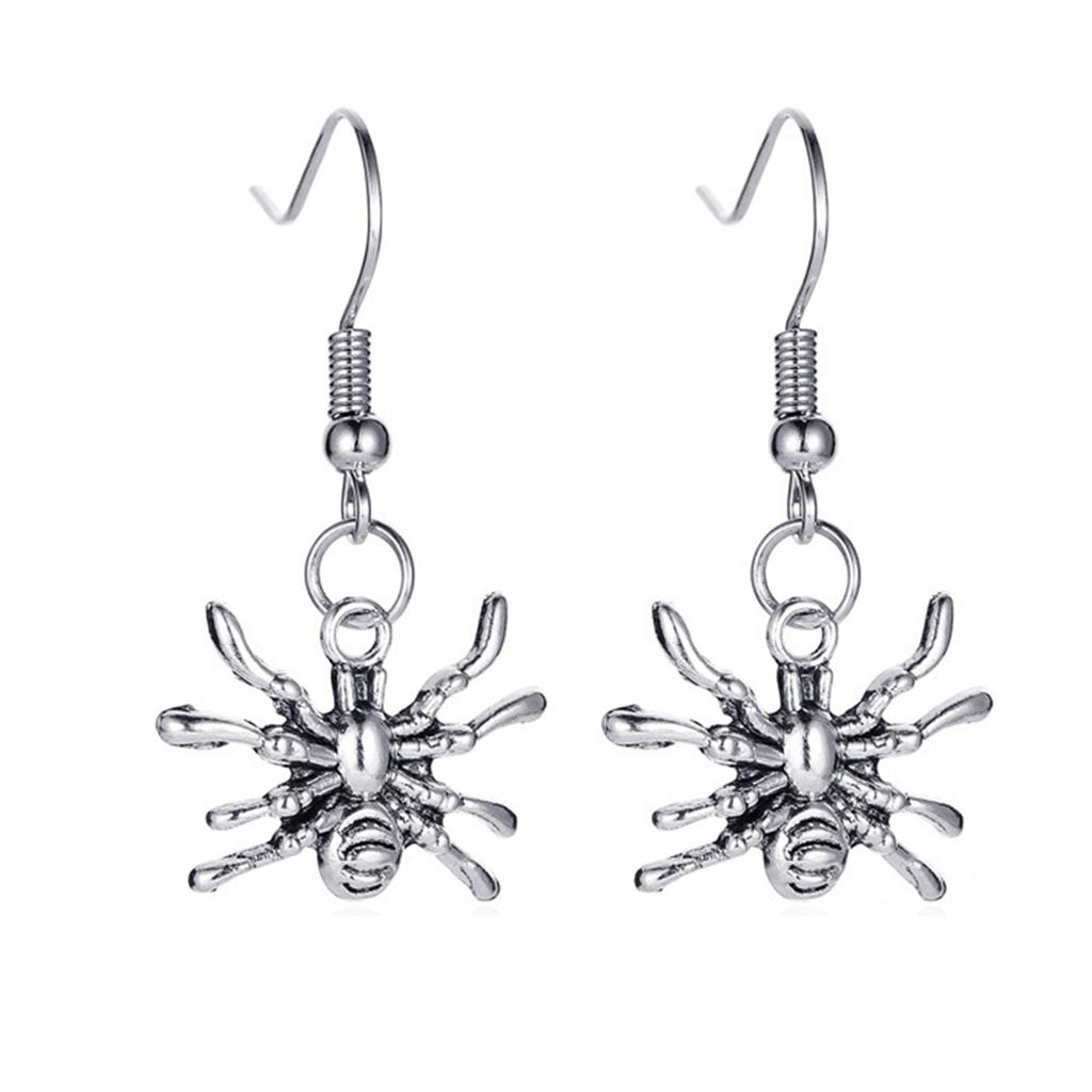 Skull Earrings Big Long Fashion Punk Jewelry for Women Girls Ladies Accessories