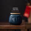Zhi Shi Ceramic Tea & Food Storage Jar with Bamboo Lid