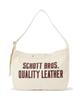 Schott Newspaper Bag, Men's, F 385, Off-White, 782-5976007