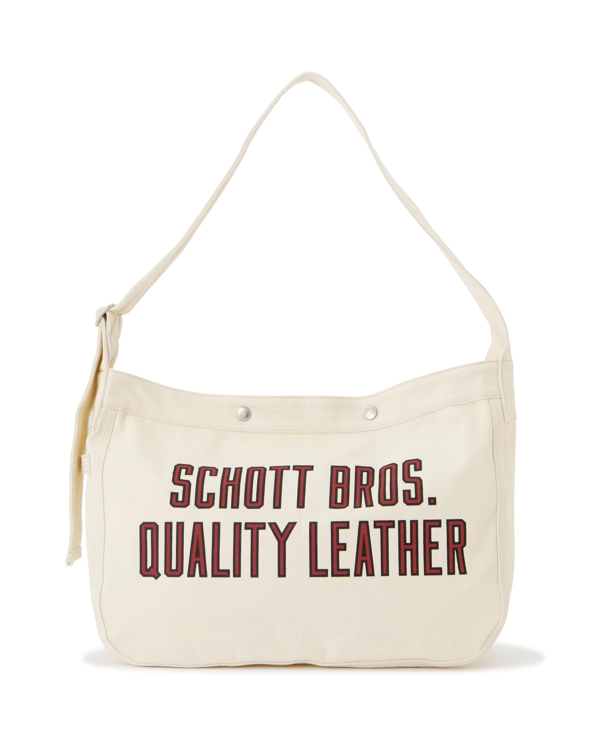

Schott Newspaper Bag, Men s, F 385, Off-White, 782-5976007