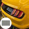New Auto Accessories Honeycomb Sticker Tail-lamp Decal Car Styling Car Rear Tail Light Cover