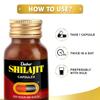 Dabur Shilajit Ayurvedic Capsules Pure Shilajit Capsules for Strength Stamina Vigour Immunity Support 30 Capsules