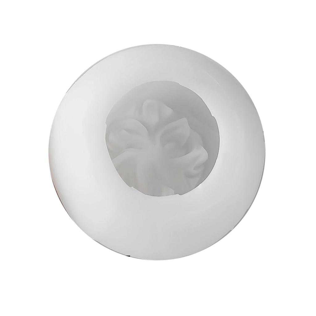 Creative Silicone Candle Mold 3D Rose Flower Shape Ornament Moulds Silicone Craft Molds Silicone Texture for Crafting