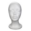 Portable Female Styrofoam Foam Mannequin Manikin Head Model Hat Glasses Wig  Jewelry Salon Display Stand Rack Shooting Props