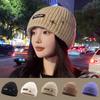 Solid Color Winter Autumn Hats Keep Warm Female Beanie Caps Warmer Bonnet  For Women/Men/Students