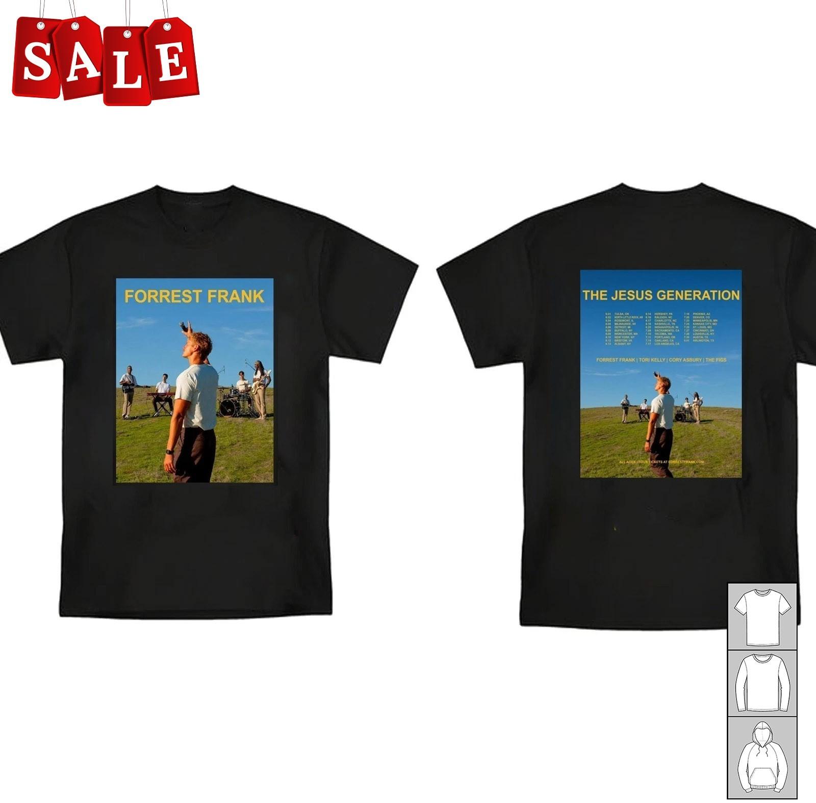 New Popular Forrest Frank The Jesus Generation 2026 Gift For Fans LW741 XXL