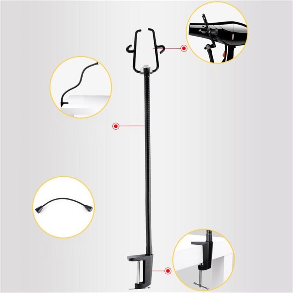 Pet Dog Grooming Table Hair Dryer Stand Holder Fixed Cat Grooming Dryer Support Pet Care Accessories Hands-free Dryer Table On