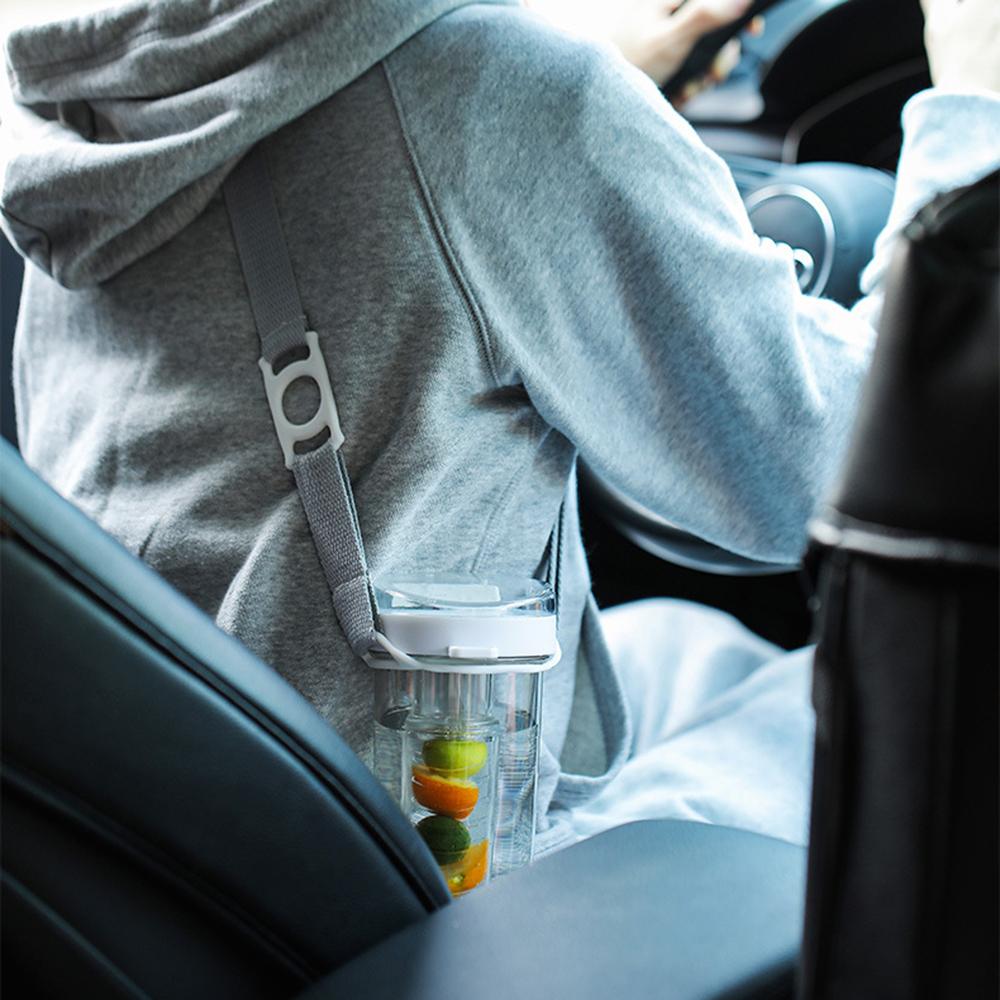 Water Bottle Hanging Rope, Adjustable Water Bottle Strap Comfortable Bottle Buckle Lanyard Shoulder Strap Hanging Rope