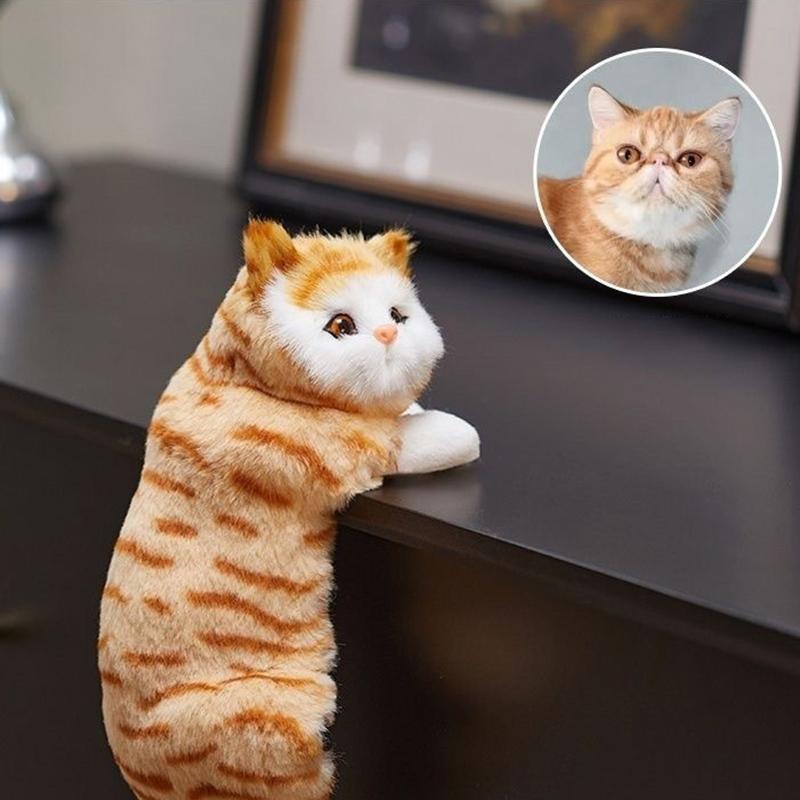 

Моделирование пушистый подвесной кот реалистичная кукла кошка фигурки животных плюшевый подвесной котенок игрушка милый котенок модель подарок домашний декор для телевизора