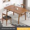 Modern Minimalist Rectangular Dining Table and Chair Set for Small Spaces