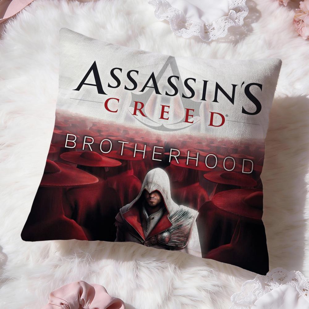 Game A-Assassins CreedS Cushion Cover Premium Comfort Reversible Pillow Cove -Two In One Design for Any Room & Car Interior