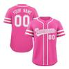 2026 Mens Loose Short Sleeve T-Shirt 3D Print Button Hem Sports Baseball Tee