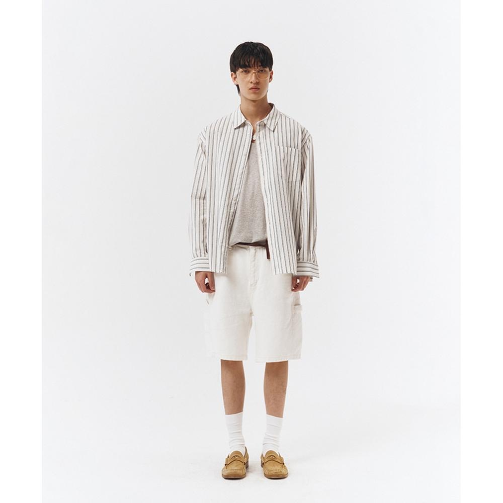 

DUNST UNISEX CLASSIC OVERSHIRTS MULTI STRIPEMUDSH3B123MU