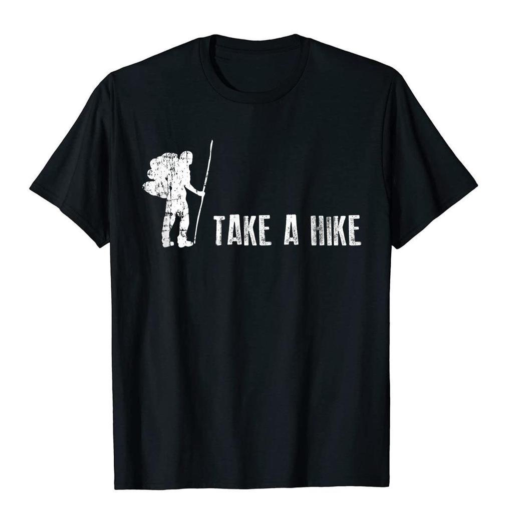 Funny Hiking T-Shirt Take A Hike Cute Hiker Gift Rife Military Tops Shirts Cotton T Shirt Men C