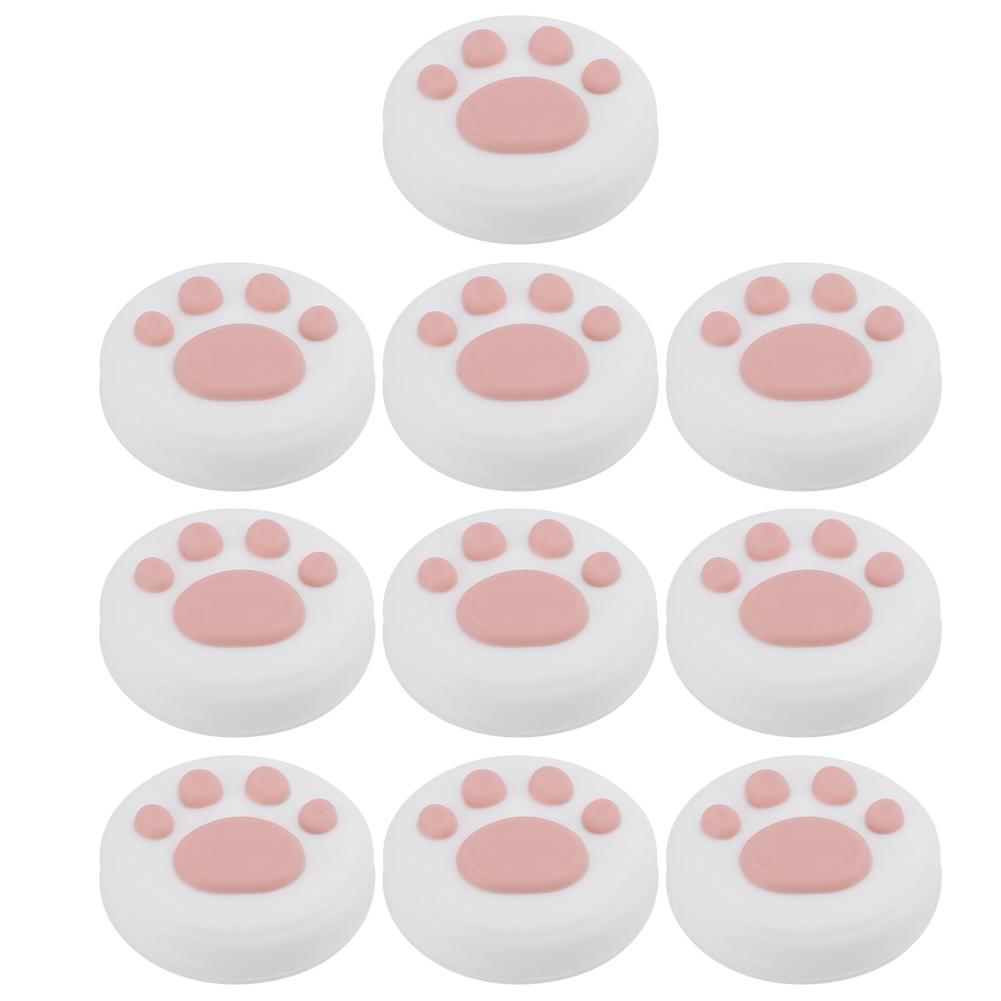 Cat Paw Thumb Grips Cover Joystick Rocker Silicone Cap Universal for Switch Switch Lite