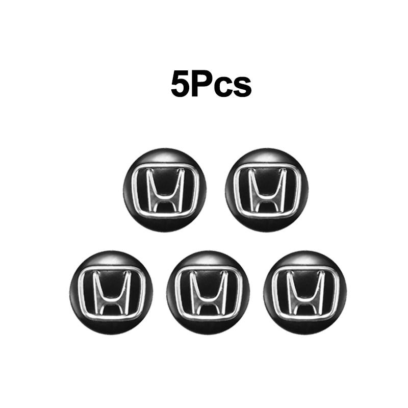 

Car Remote Key Emblem Sticker Aluminum Keys Decoration Decal For Honda Insight Civic FIT CRV Accord Jazz HRV Stepwgn City Vezel