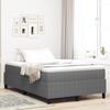vidaXL Divan Bed Light Grey 120x200 Cm In Corduroy Fabric 3337402