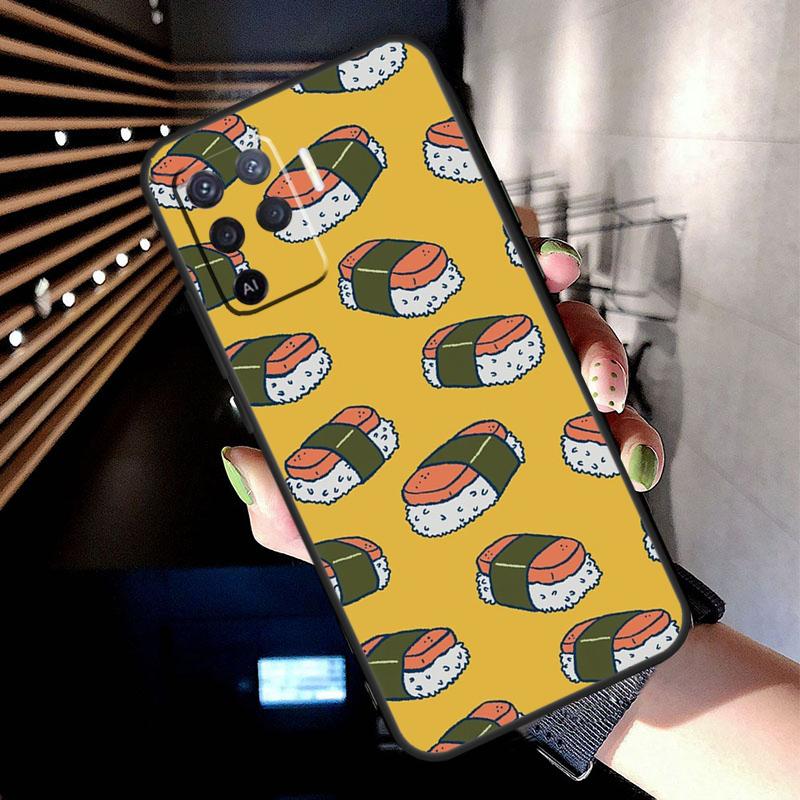 Sushi Lebensmittel Hülle Für Oppo A38 A18 A78 A98 A58 A60 A80 A40 A96 A76 A16 A94 A74 A54 A15 A17 A57 A77 A5 Pro