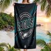 Philadelphia Eagles Fashion Beach Towel Portable Soft Quick Dry Towel For Swimming Camping Holiday Use