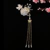 Wedding Elegant Dragonfly Butterfly Chinese HANFU Hairpin Tassel Headwear Hair Clips