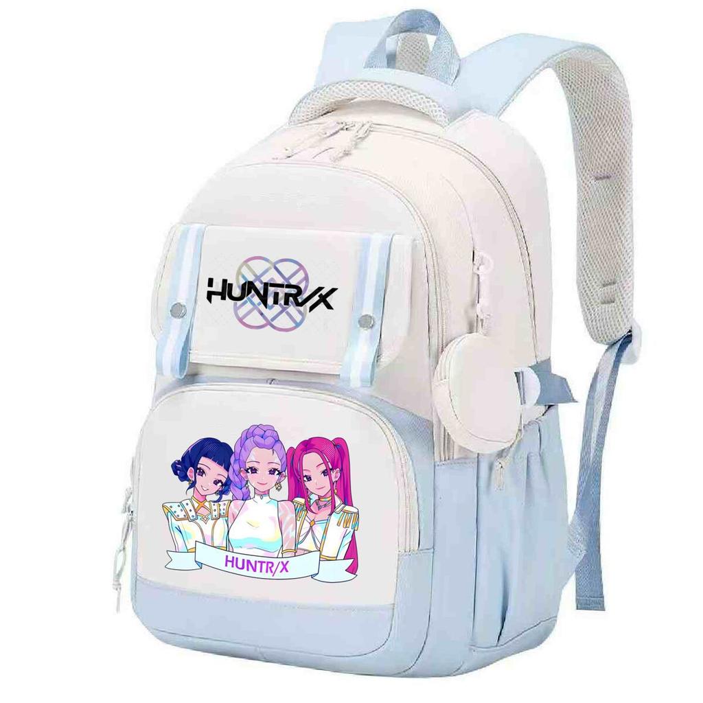 Animation Cartoon Printed Backpack Macaron Color Burden Reduction Ridge Protection Primary And Secondary School School Bag