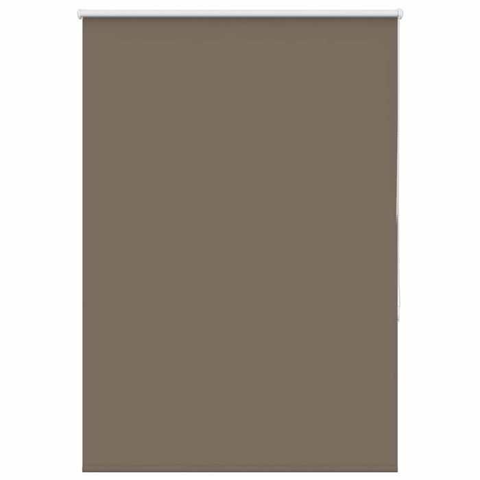 VidaXL Blackout Roller Blind Coffee 90x130cm Fabric Width 85.7cm, Day and Night Blind, Kitchen Blind, Blind 4010970