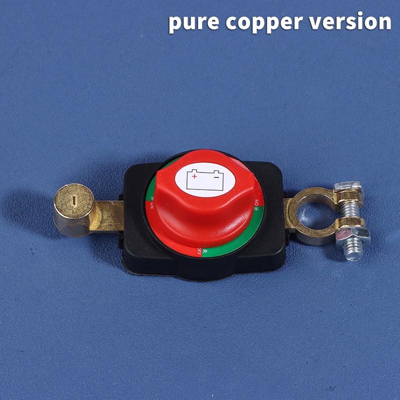 Top Post Battery Disconnect Switch Battery Disconnect Switch 3rd Gen Battery Kill Switch For Truck Boat RV Heavy Duty 12V-48V